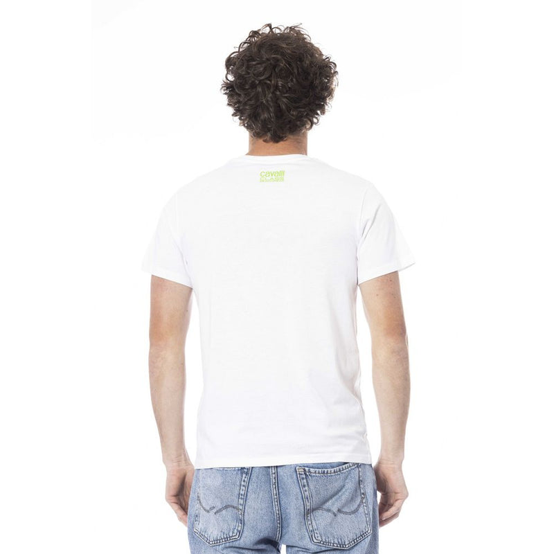 T-shirt di cotone bianco