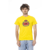 T-shirt di cotone giallo