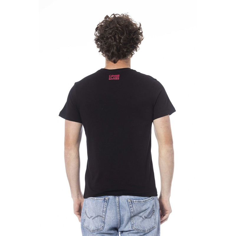 T-shirt en coton noir