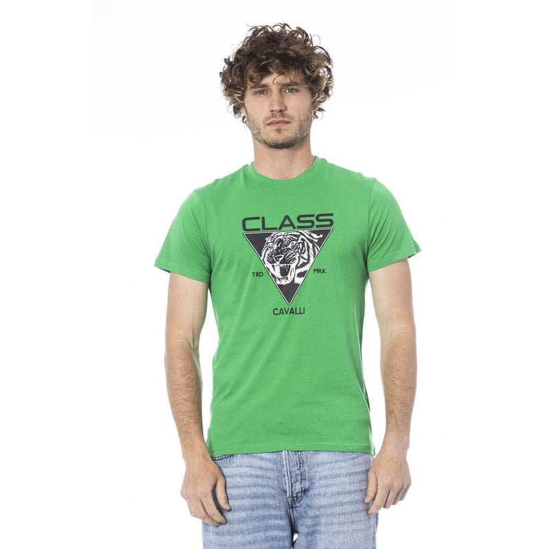 T-shirt en coton vert