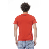 Rotes Baumwollt-Shirt