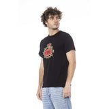 T-shirt in cotone nero