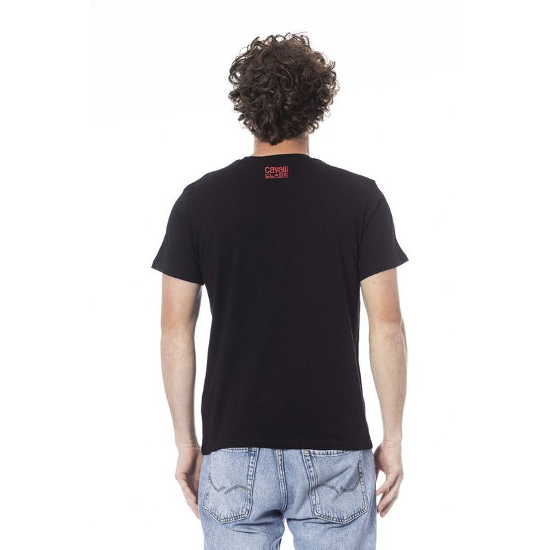 T-shirt in cotone nero