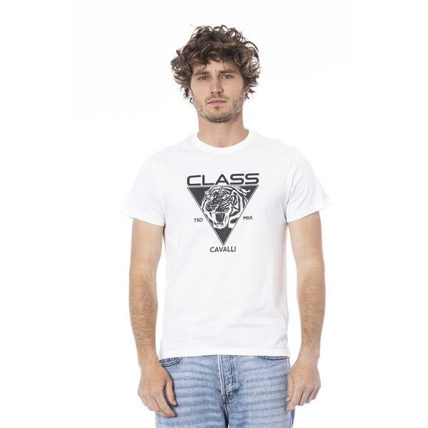 T-shirt di cotone bianco