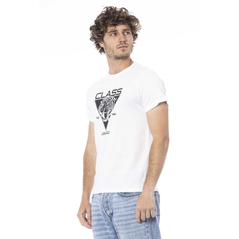 T-shirt di cotone bianco