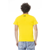 T-shirt en coton jaune