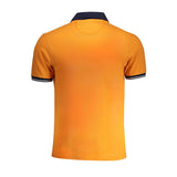 Polo de algodón naranja