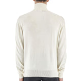 Pull en coton blanc