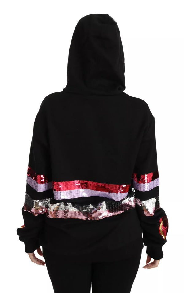 DG Sequined Hooded Pullover πουλόβερ