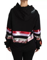 DG Sequined Hooded Pullover πουλόβερ