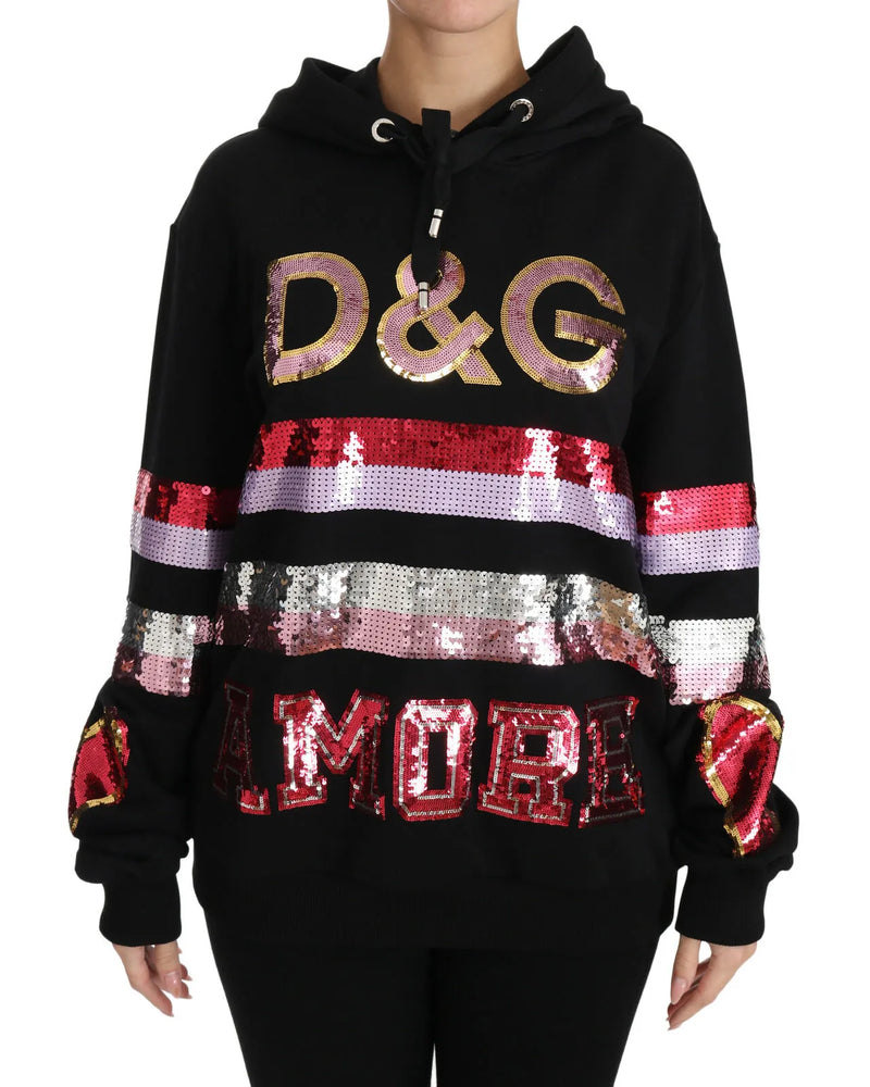 DG Paillettenpullover Pullover Pullover