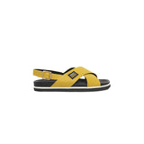 Yellow Leather Women Sandal