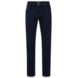 Blaue Baumwolljeans & Pant