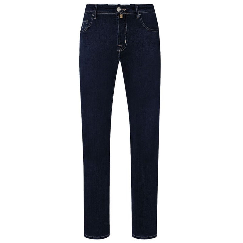 Jean et pantalon en coton bleu