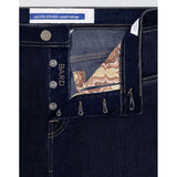 Jeans di cotone blu e pantalone