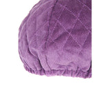 Chapeau de coton violet