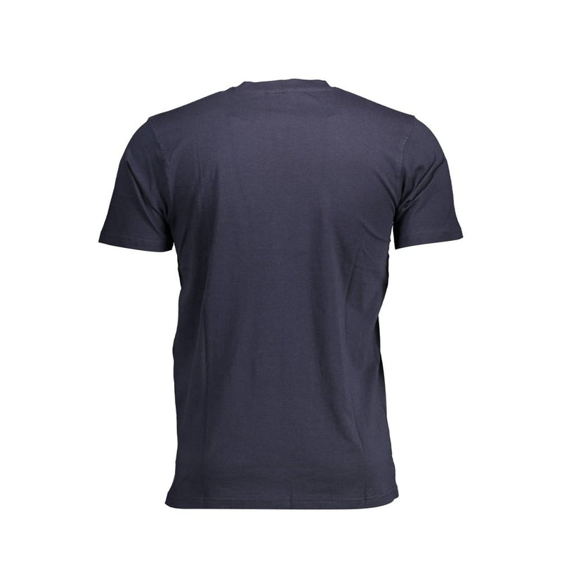 T-shirt di cotone blu