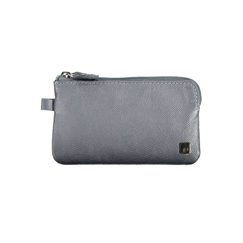 Blau Leder Brieftasche