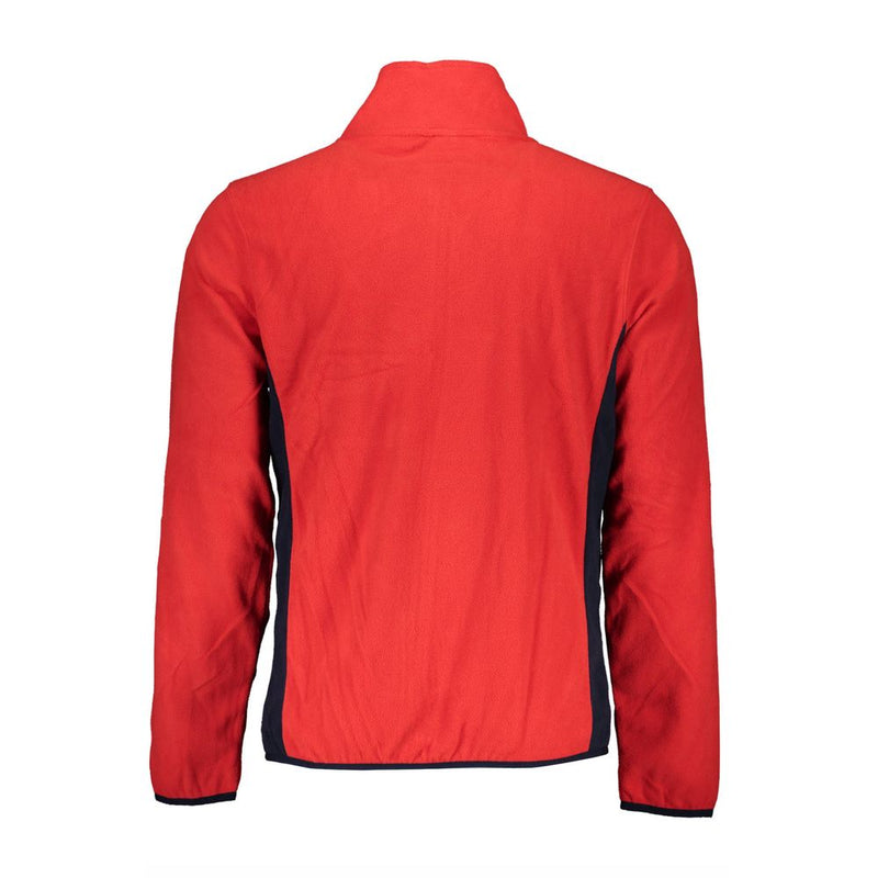 Roter Polyesterpullover