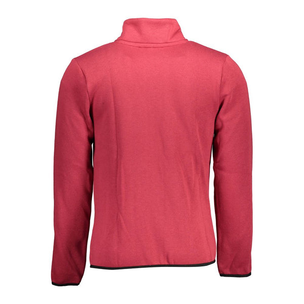 Maglione di cotone rosso