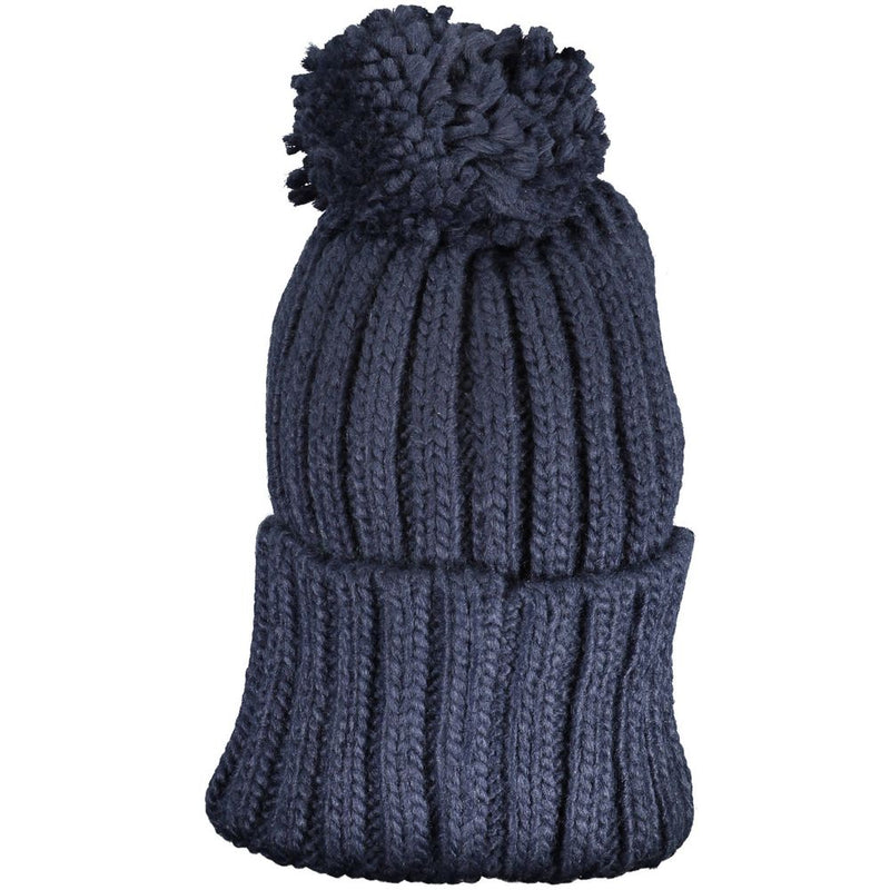 Cappelli acrilici blu e cappello