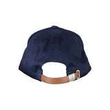 Cappelli di cotone blu e cappuccio