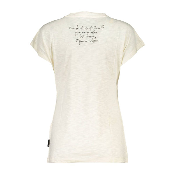 Tops de viscose blanc et t-shirt