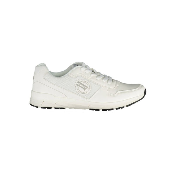 Sneaker en polyester blanc