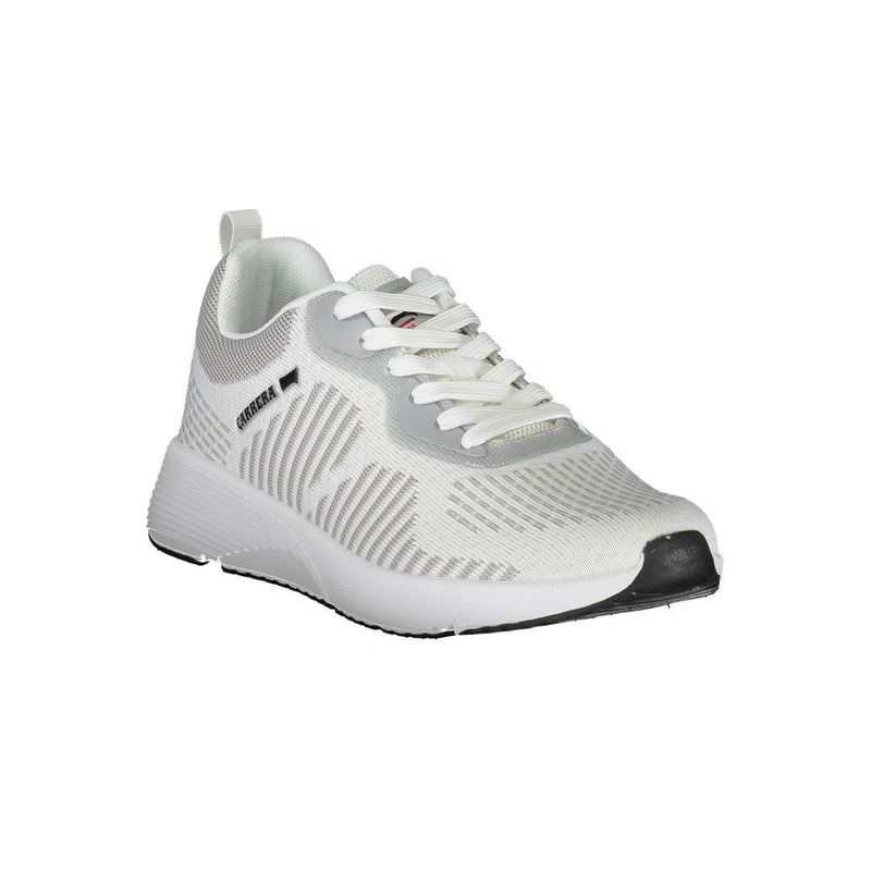 Sneaker en polyester blanc