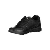 Zapatilla de poliéster negro