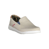 Beige Polyester Sneaker