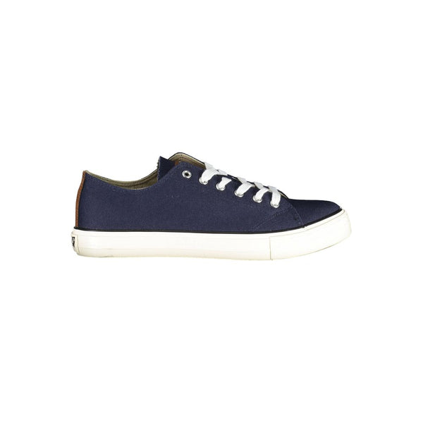 Blauer Polyester -Sneaker