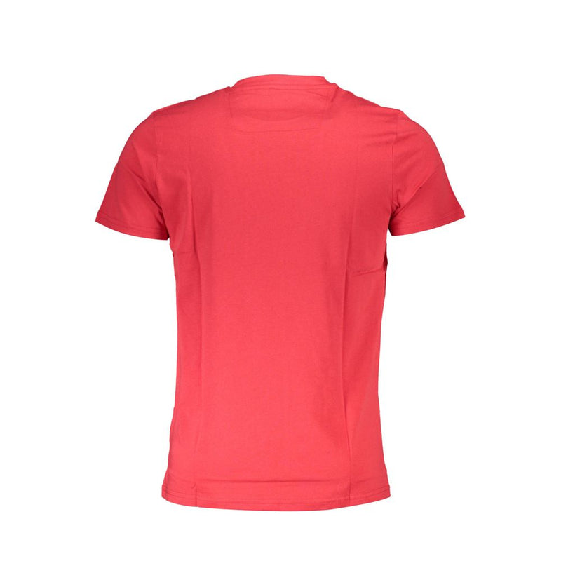 Camiseta de algodón rojo