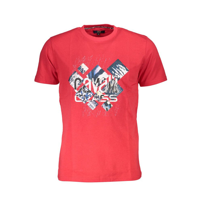 T-shirt di cotone rosso