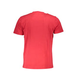 Rotes Baumwollt-Shirt