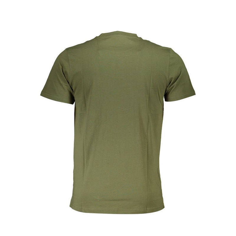 Camiseta de algodón verde