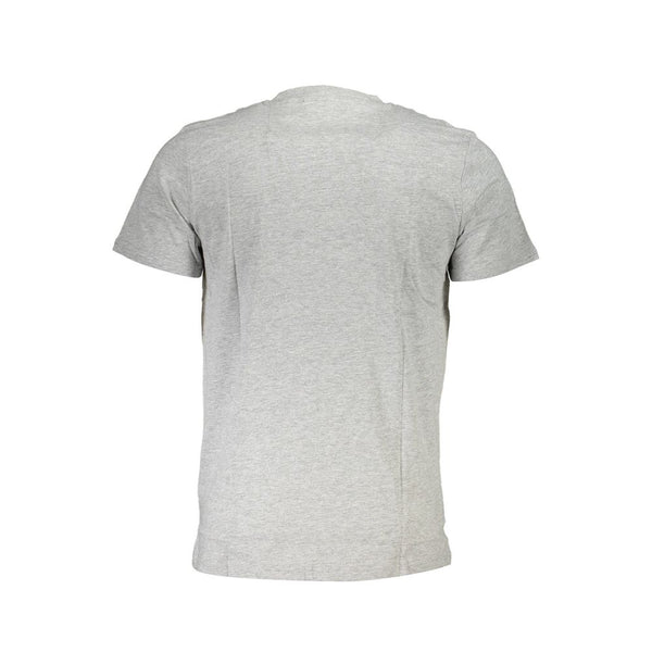 T-shirt di cotone grigio