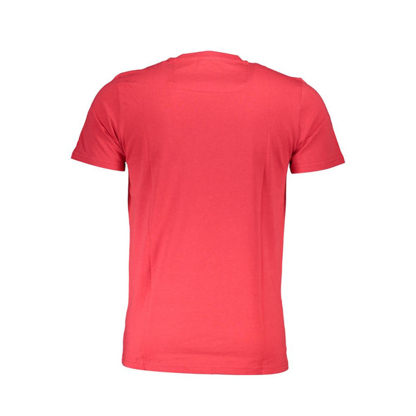 Camiseta de algodón rojo