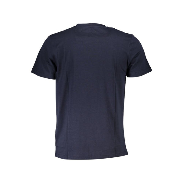 T-shirt en coton bleu