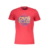 Rotes Baumwollt-Shirt