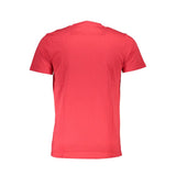 Camiseta de algodón rojo