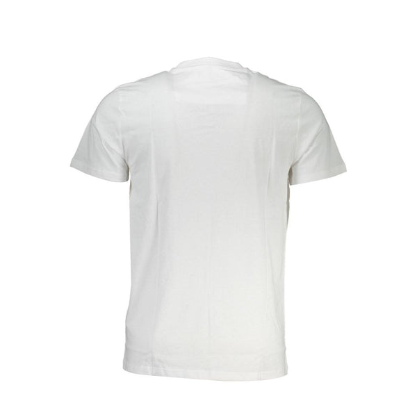 Camiseta de algodón blanco