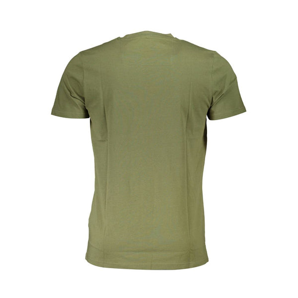 Camiseta de algodón verde