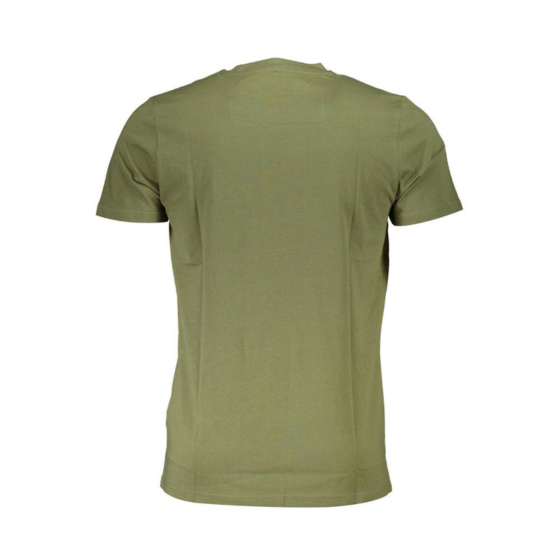 Camiseta de algodón verde