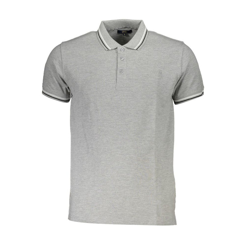 Polo de algodón gris