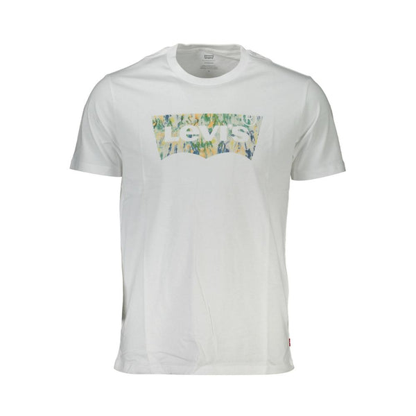 Camiseta de algodón blanco