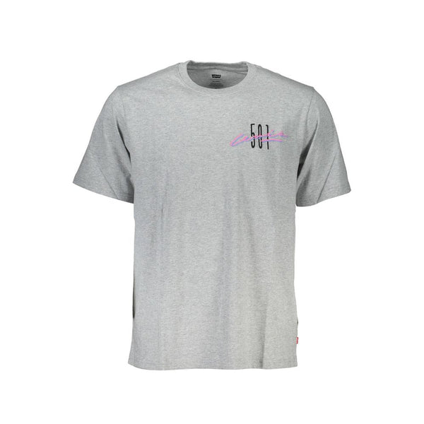 T-shirt di cotone grigio