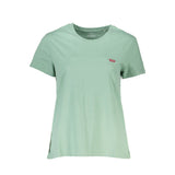 Tops et t-shirts en coton vert