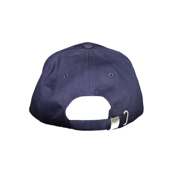 Cappelli di cotone blu e cappuccio