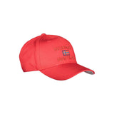 Cappelli di cotone rosso e cappello